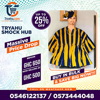 Best Ghanaian Smocks for Sale | Buy Fugu Online Tryahu